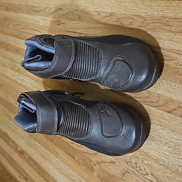 Puma Goretex Brown High-Top Shoes 7 - Picture 2 of 13